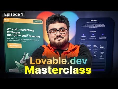 FULL FREE Lovable Dev Course 1: Why Lovable?